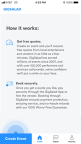 GigSalad: Hire Entertainers screenshot