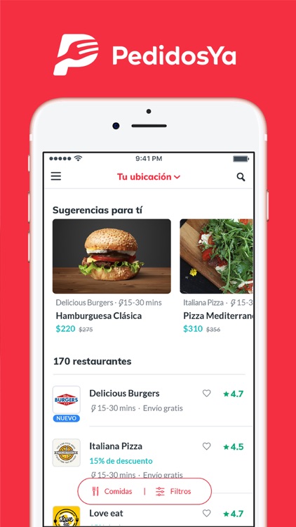 PedidosYa - Food Delivery screenshot-4