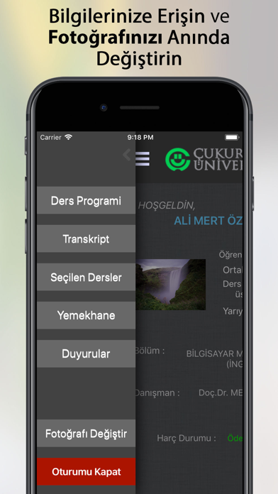 ÇÜBİS Mobil screenshot 2