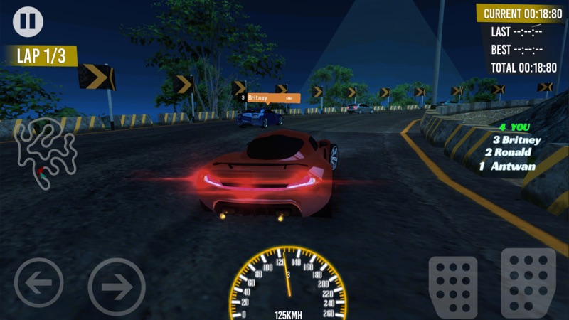 Night Race - Carrera Nocturna screenshot 1