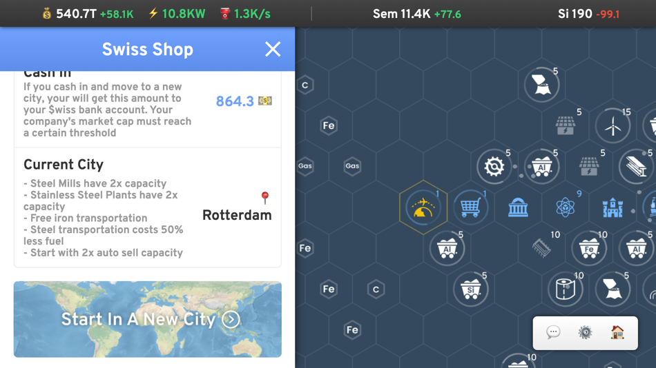 #2. Industry Idle - Factory Tycoon (iOS) 由: Ruoyu Sun