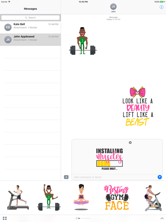Screenshot #4 pour Animated Gym, Fitness & Yoga