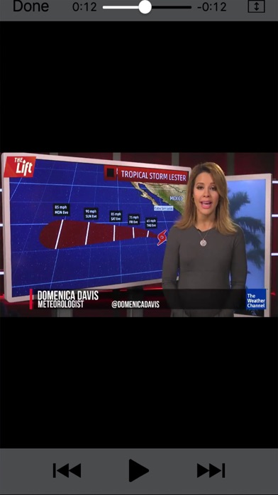 Hurricane Track & Outlook Screenshot