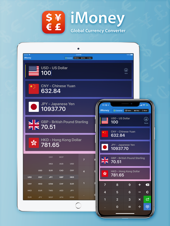 Screenshot #4 pour iMoney · Currency Converter