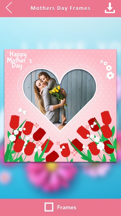 How to cancel & delete Mother's Day Frames Photo App from iphone & ipad 1