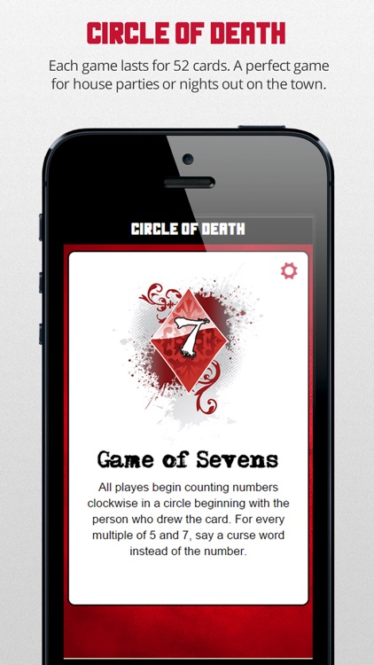 Circle of Death Drinking Game screenshot-3