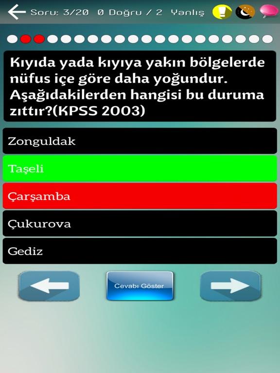 Screenshot #5 pour Coğrafya Çıkmış Soruları