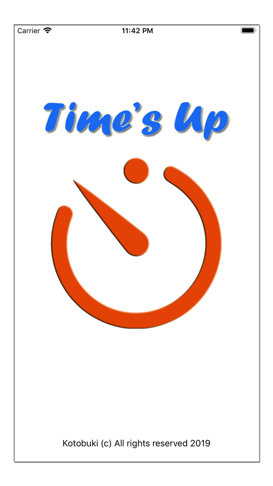 #1. TimerUp (iOS) Podle: HISANORI KAMEYAMA