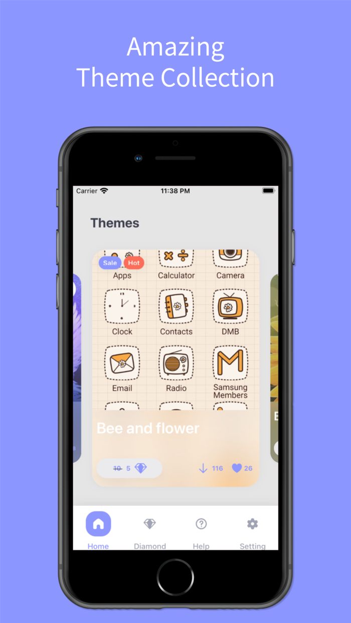 Theme Store widget changer