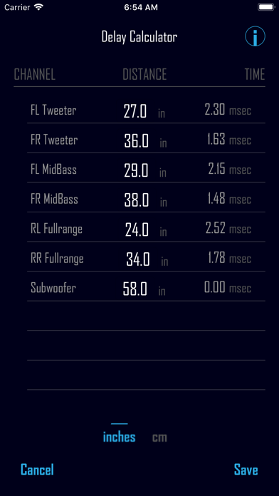 Rockford Fosgate PerfectTune Screenshot