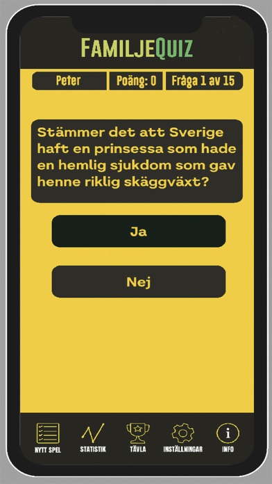 FamiljeQuiz Screenshot