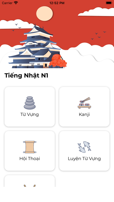 Từ Vựng N1 ( Tiếng Nhật JLPT ) Screenshot