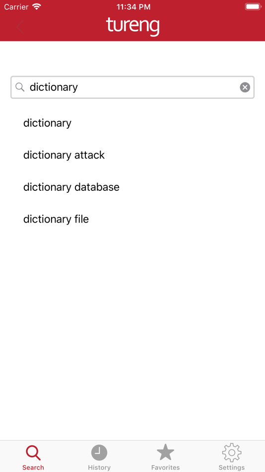 #1. Tureng Dictionary (iOS) 来自: OZGUR SUYEL