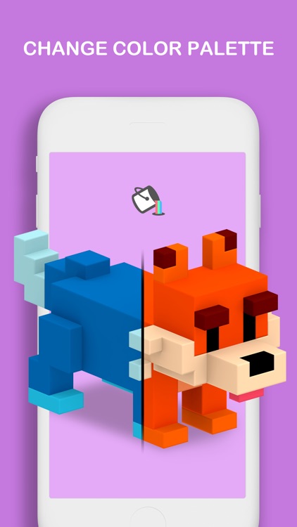 Voxel - 3D Color by Number screenshot-5