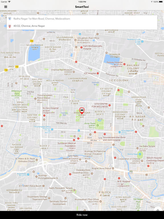Screenshot #4 pour SmartTaxi-User