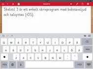 Skolstil 3 - skrivprogram ipad bilder 0