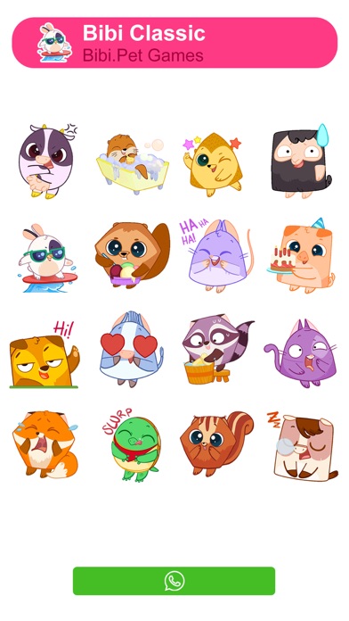 Screenshot #3 pour Bibi Stickers Animés et Emoji