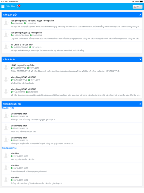 Screenshot #5 pour Quản lý văn bản điều hành