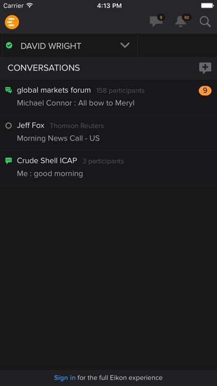 Refinitiv Eikon screenshot-3