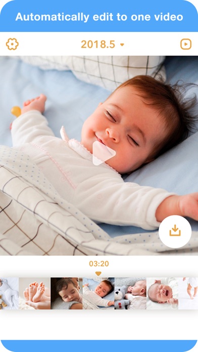 Easy to create movie！Storyy iPhone screenshot 3 - Photo & Video app