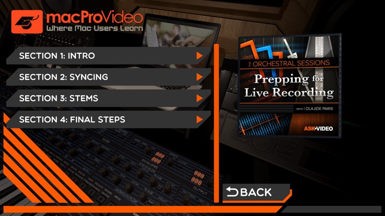 Prepping For Live Recording