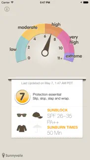 uvmeter - check uv index iphone screenshot 2