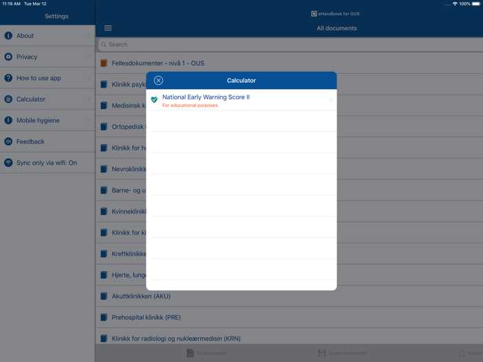 eHåndbok - OUS