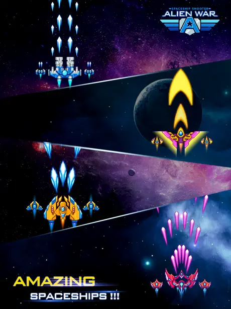 Alien War Spaceship Shooter