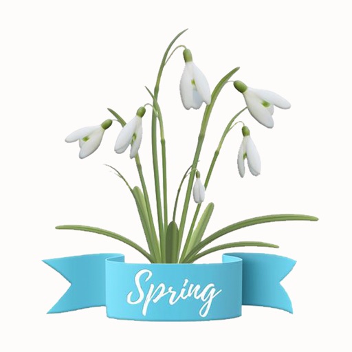 Beauty Spring Flower Stickers icon