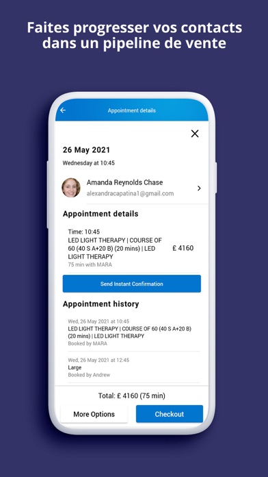 Screenshot #2 pour ClinicSoftware® Marketing CRM