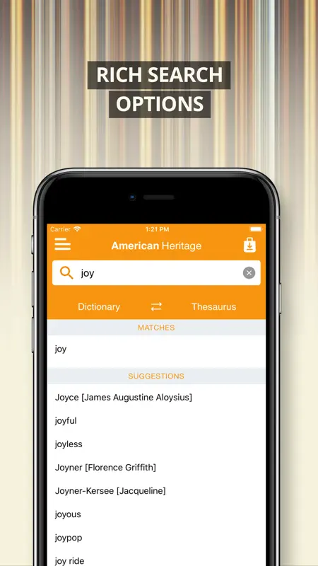 American Heritage Dictionary + screenshot 2 of 5