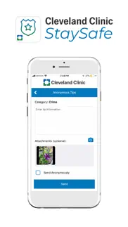 cleveland clinic staysafe iphone screenshot 2