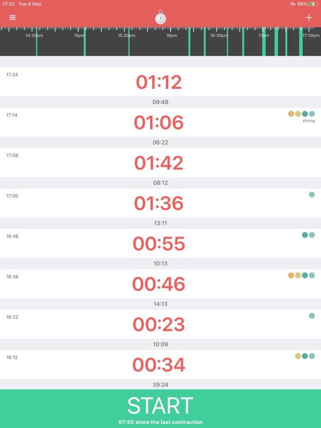 Contraction Timer - Time labor on the App Store