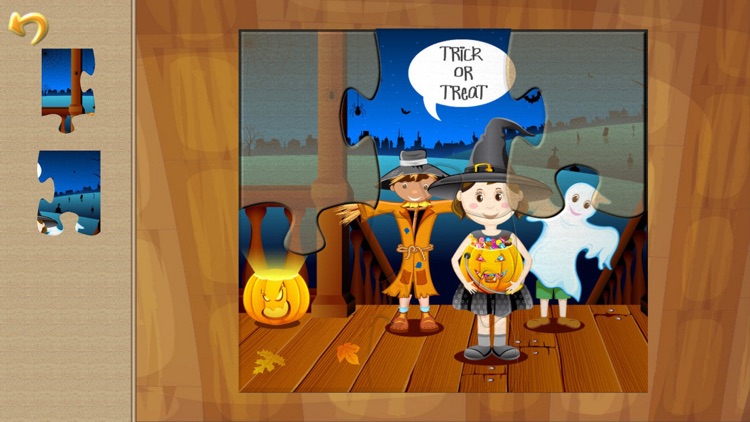 Halloween Puzzle Game for Kids