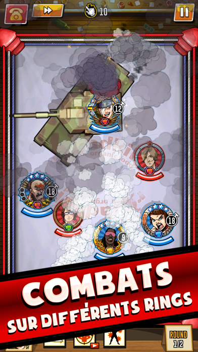 Screenshot #2 pour Muscle Hustle - PvP Wrestling
