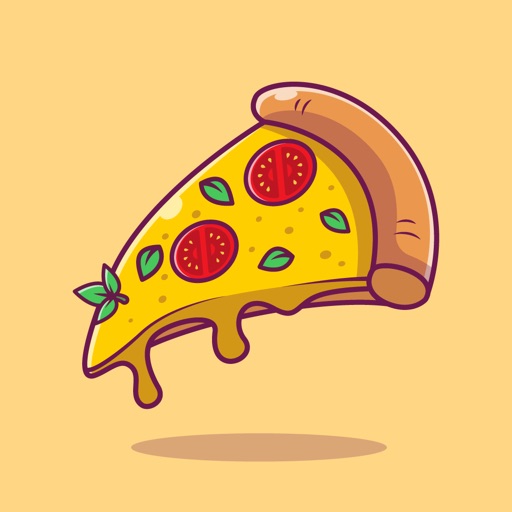 Loving Hot Pizza Stickers icon