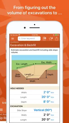 Home Builder Pro Calcs iPhone image 2