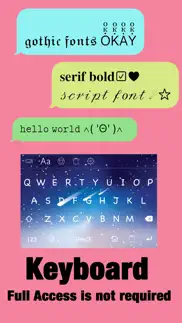 color fonts keyboard pro iphone screenshot 3