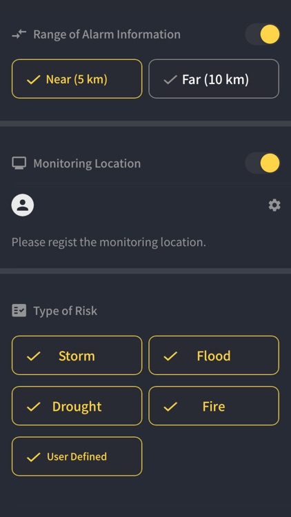 Rainbird - climate risk alarm screenshot-3