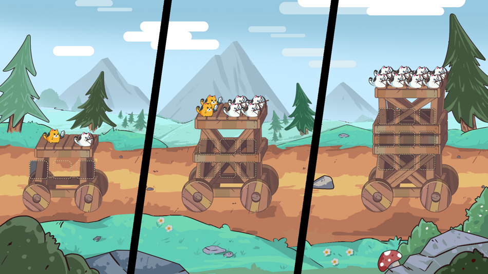 #2. Cat'n'Robot: Idle Defense (iOS) Bởi: Dino Go Corp