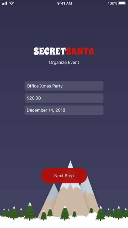 Secret Santa app - draw names