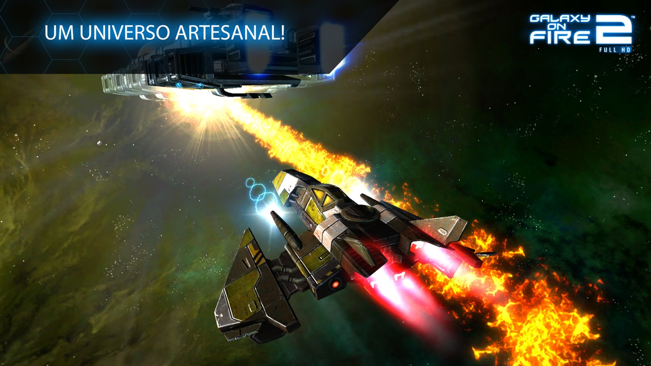 Galaxy on Fire 2™ HD iOS Mod IPA screenshot 4 - iOS game interface