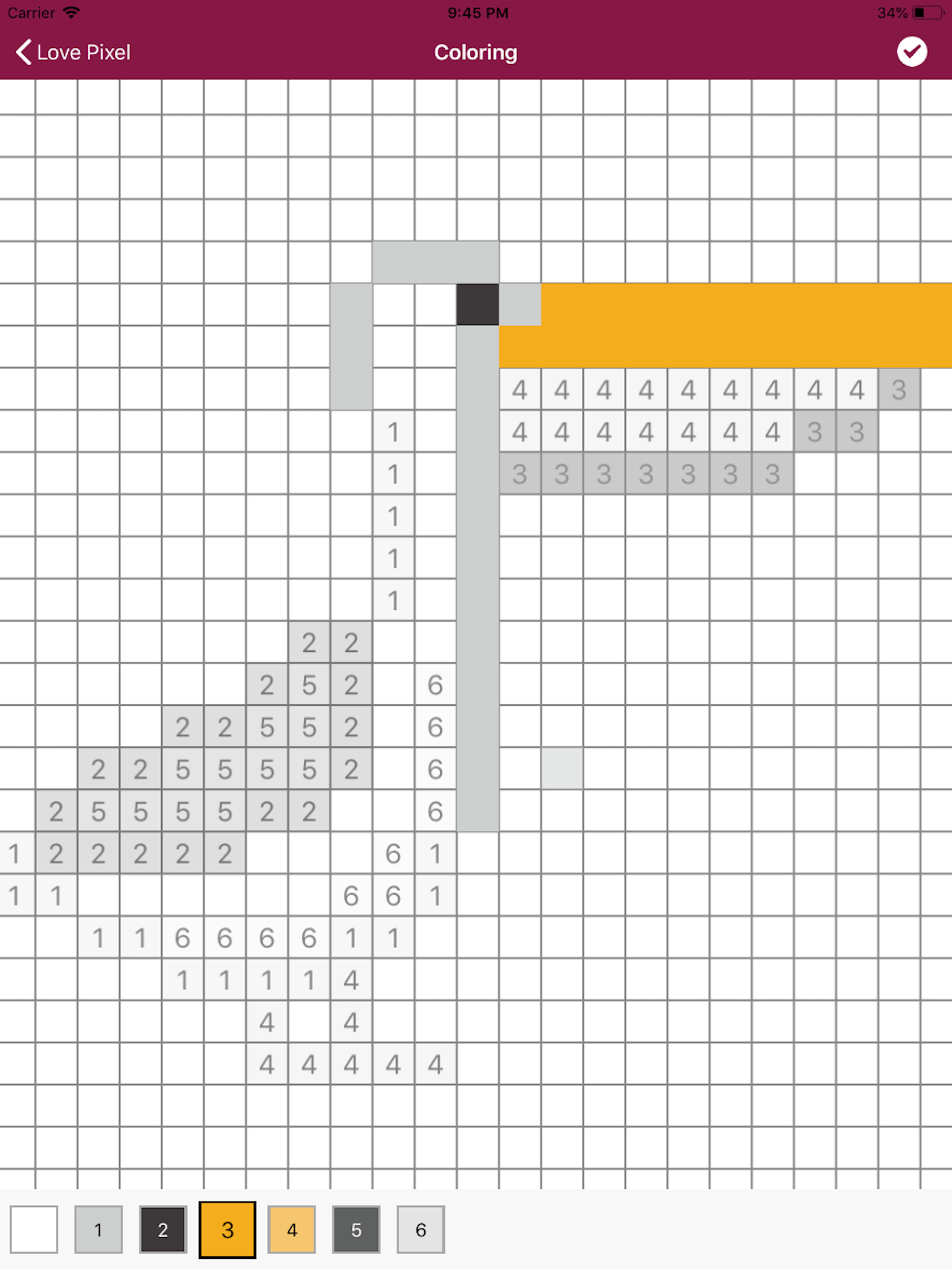Love Pixel - Pixel Art Drawing
