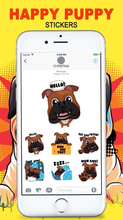 Happy Puppy Emojis