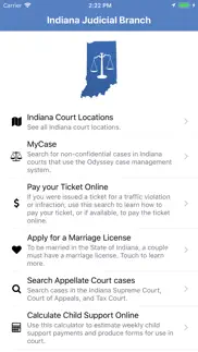 indiana courts iphone screenshot 1