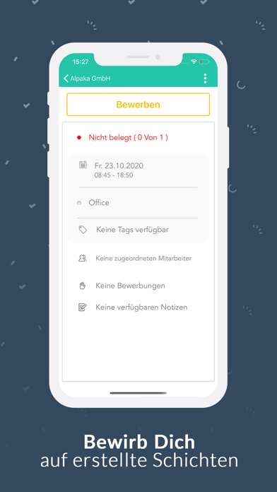 Screenshot #3 pour Plan: Dienstplan