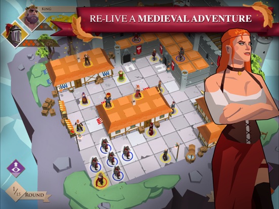 King and Assassins iPad app afbeelding 2