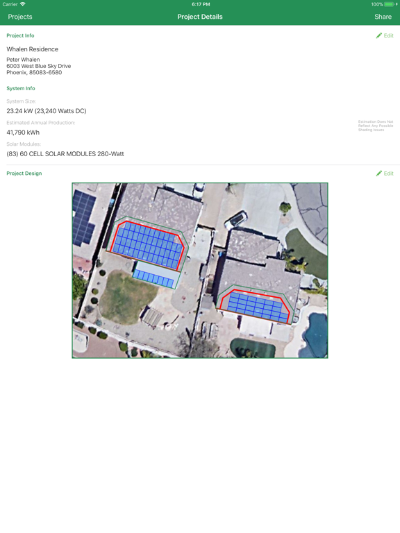 Screenshot #5 pour SolarUp - PV Solar Design Tool