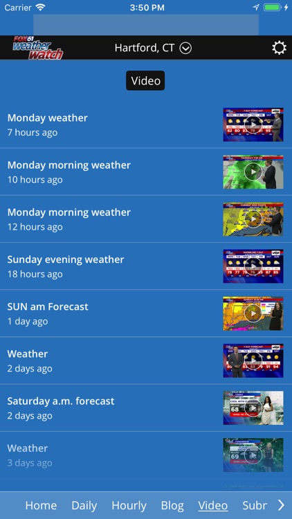 Fox61 Weather Watch