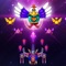 Captain Galaxy Attack is a best fast-paced top-down view space shooter war game template